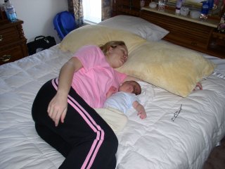 Resting with Mommy