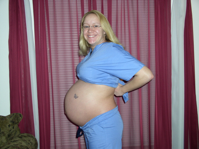 Brittany at 39 weeks