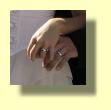 Our hands joined in love & marriage.